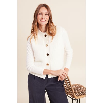 Gilet sans manches duveteux BREAL