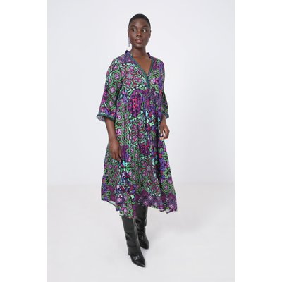 Robe imprimée de style bohéme JEAN-MARC PHILIPPE
