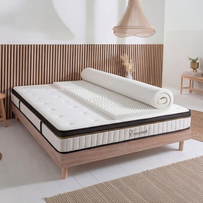 Surmatelas Mémoire de Forme – 6 cm – LUNIS MAISON AUBERTIN