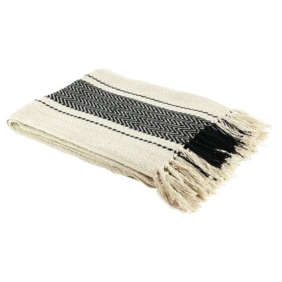 Plaid berbère à rayures 120x150 DECORATIE