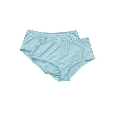Lot de 2 culottes midi. Fines rayures ULLA POPKEN