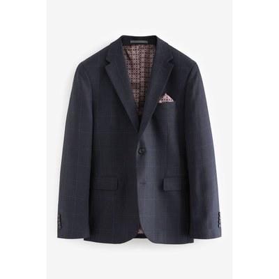 Veste de costume slim à carreaux NEXT