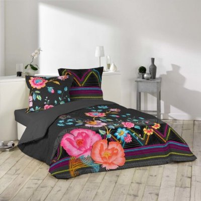 Parure housse de couette 240 x 220 cm Loca DOUCEUR D'INTÉRIEUR