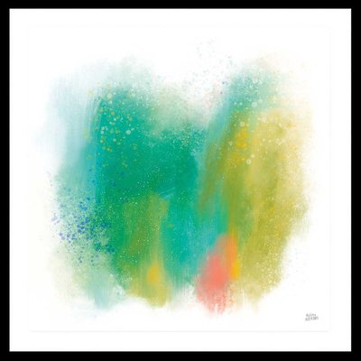 Poster happy green HEXOA