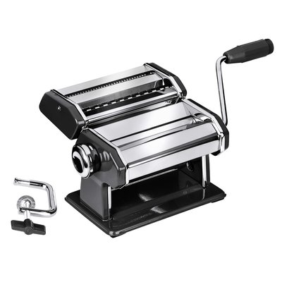 Black and Chrome Pasta Machine SO'HOME