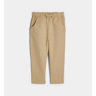 Pantalon Droit Barik En Coton Et Lin CADET ROUSSELLE