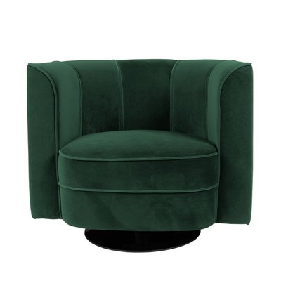 Fauteuil lounge en velours - Flower DUTCHBONE