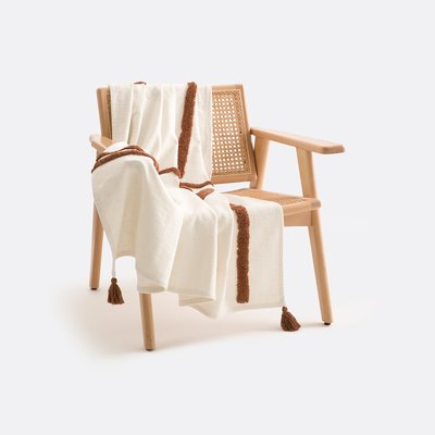 Goboa Tufted Cotton Blanket LA REDOUTE INTERIEURS