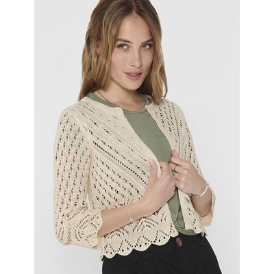 Cardigan em malha ajurada JDY