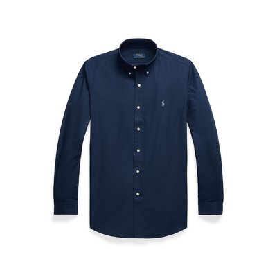 Chemise droite en popeline unie POLO RALPH LAUREN