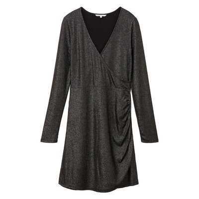 Robe courte satinée droite TOM TAILOR