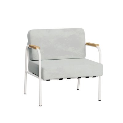 Fauteuil en velours style vintage BARNABÉ LES GAMBETTES