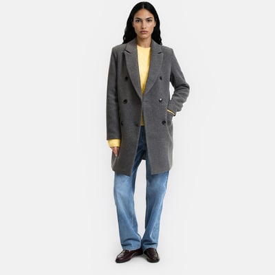 Abrigo cruzado de largo medio LA REDOUTE COLLECTIONS