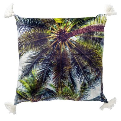 Housse de coussin Barbados - Blanche, 45x45 cm DUTCH DECOR