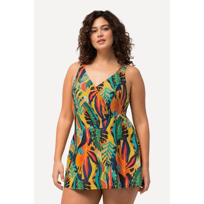 Robe de bain à imprimé jungle ULLA POPKEN