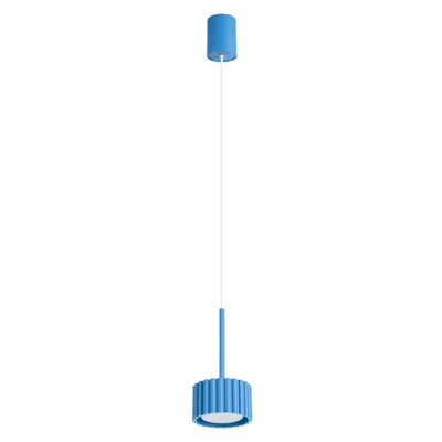 Suspension Aluminium Bleu Gx53 1 AURA EDEN
