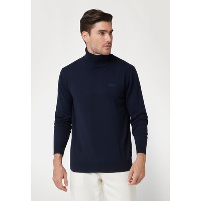 Pull Laine Mélangée Col Montant GUESS