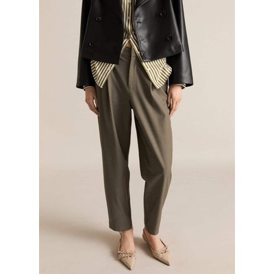 Pantalon droit taille normale MANGO