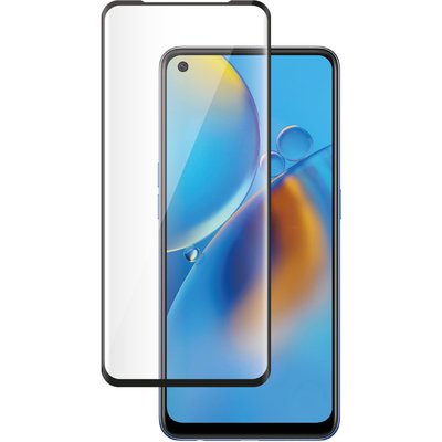 Protège écran Oppo A74 Verre trempé noir BIG BEN CONNECTED