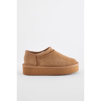 Chaussures en daim à semelle plateforme NEXT