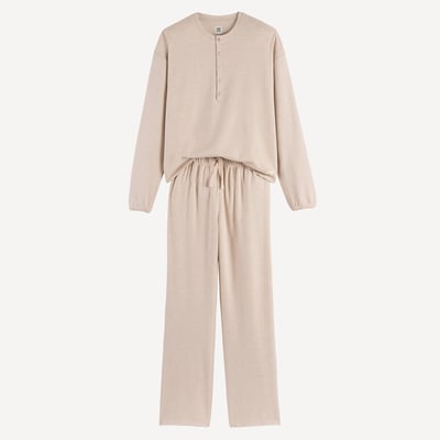Pyjama manches longues en jersey chaud LA REDOUTE COLLECTIONS