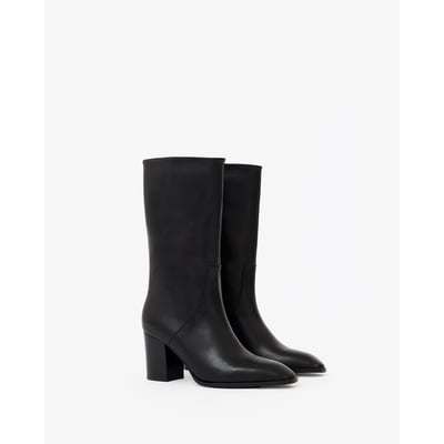 Bottes courtes à talon bloc BORGE MI MAI