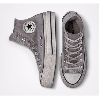 Baskets CHUCK TAYLOR ALL STAR LIFT PLATFORM SMOKED CANVAS CONVERSE