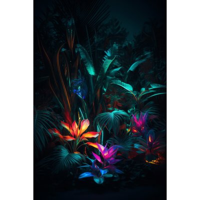 Tableau Mural Composition Éxotique FLEUR CEANOTHE