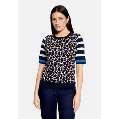 Pull-over en maille à impression BETTY BARCLAY