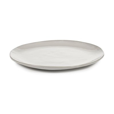 Plat Rond La Mère En Grès Blanc Ø30,5 Cm SERAX