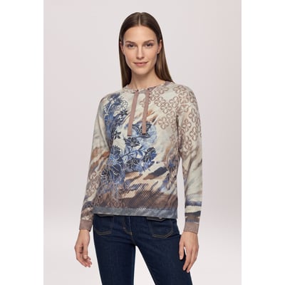 Pull-over en fine maille à fils de fil textile BETTY BARCLAY