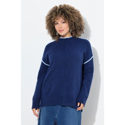 Pull oversize, bordures contrastantes ULLA POPKEN