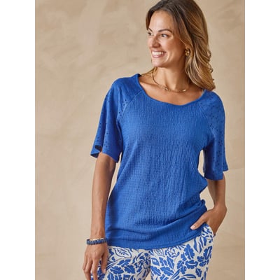Tee-shirt manches volantées DAXON