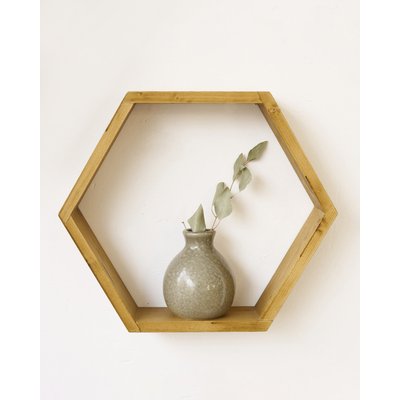 Étagère Murale Flottante en Bois - HEXAGONE HANNUN