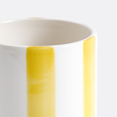 Vase en céramique à rayures, H18 cm, Jaoma LA REDOUTE INTERIEURS
