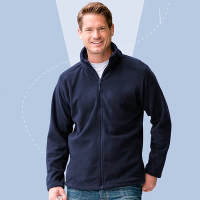 Veste polaire JERZEES RUSSELL