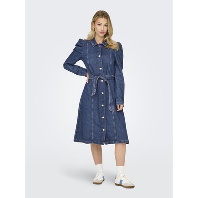 Robe en jean manche bouffante online