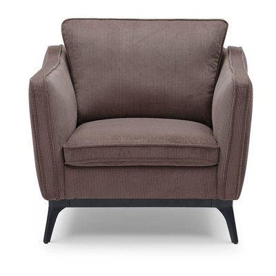 Fauteuil velours côtelé vert sapin Cleo ZAGO