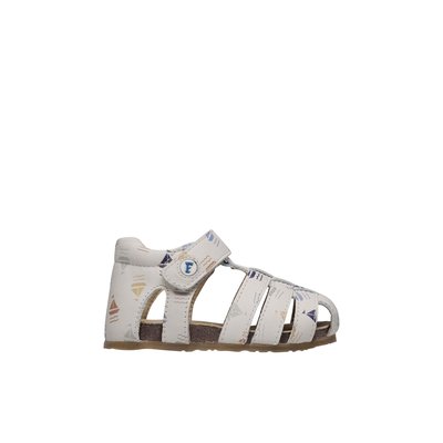 Sandales semi-fermée en cuir ALBY FALCOTTO