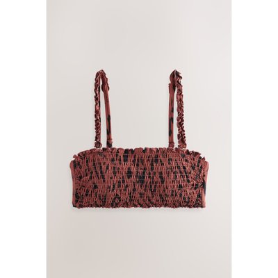 Haut de bikini bandeau froncé NEXT