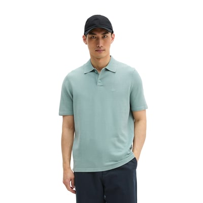 Polo en tricot régulier en coton biologique certifié MARC O'POLO