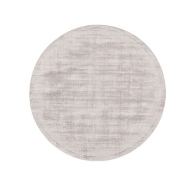 Tapis rond en viscose tissé main NOVA BENUTA 