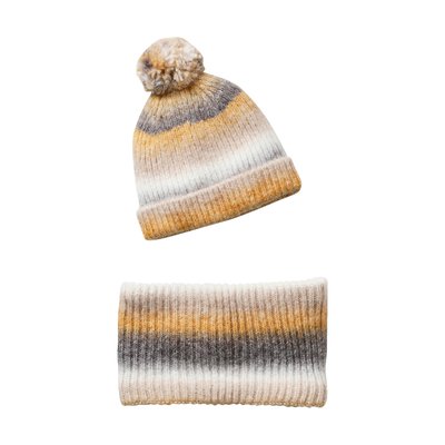 Ensemble bonnet et snood jacquard VERTBAUDET