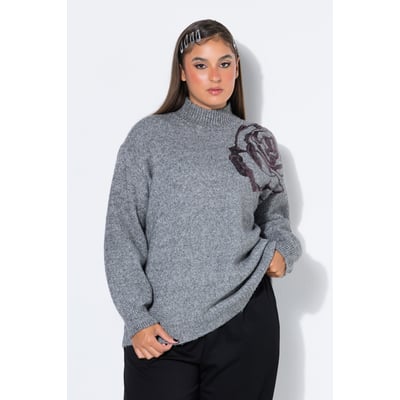 Pull, coupe oversize, rose en paillettes STUDIO UNTOLD