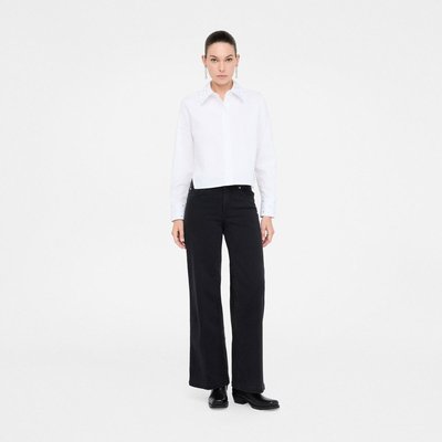 Chemise en popeline avec strass LIU JO