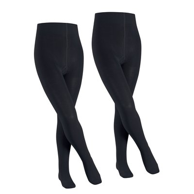 Collant Family 2-Pack Coton Opaque FALKE