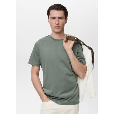 T-shirt slim-fit 100 % coton MANGO MAN