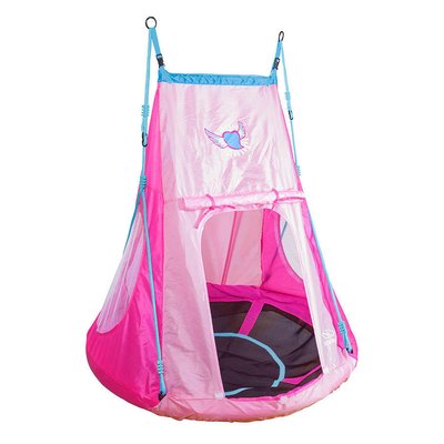 Balançoire filet Hudora avec tente HEART 110 cm. HUDORA