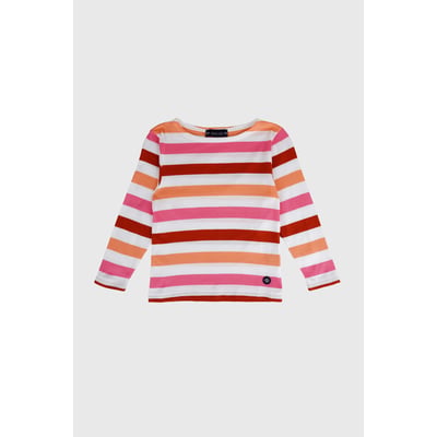 Marinière multicolore en coton léger KIDS ARMOR-LUX