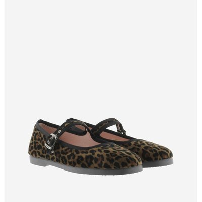 Ballerines babies velours Gong-Fu Mercedes VICTORIA